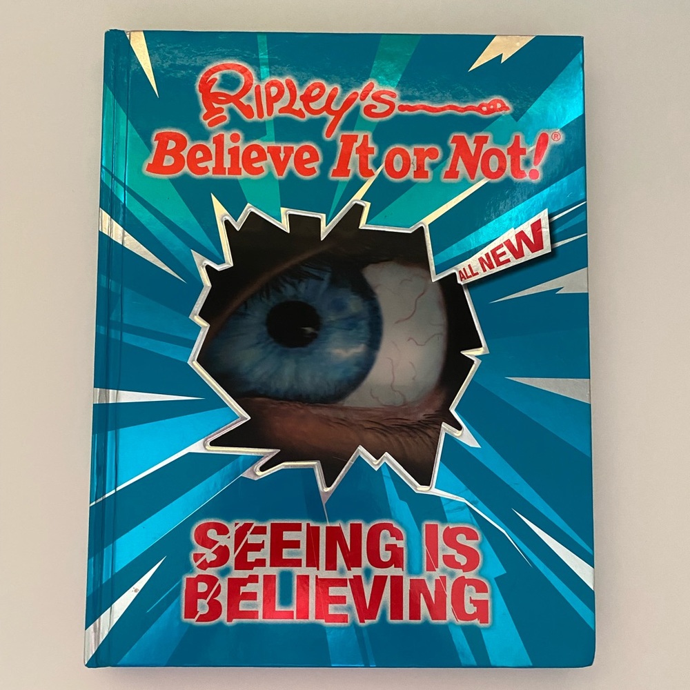 Ripley’s Believe It or Not Hardcover Book